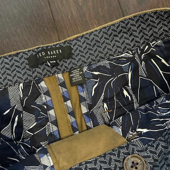 Men's Ted Baker Tan Chino Pants | NWOT | 30R - Picture 4 of 8